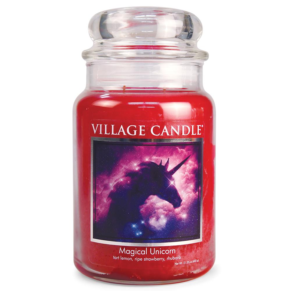 Village Candle Dome 602g - Magical Unicorn